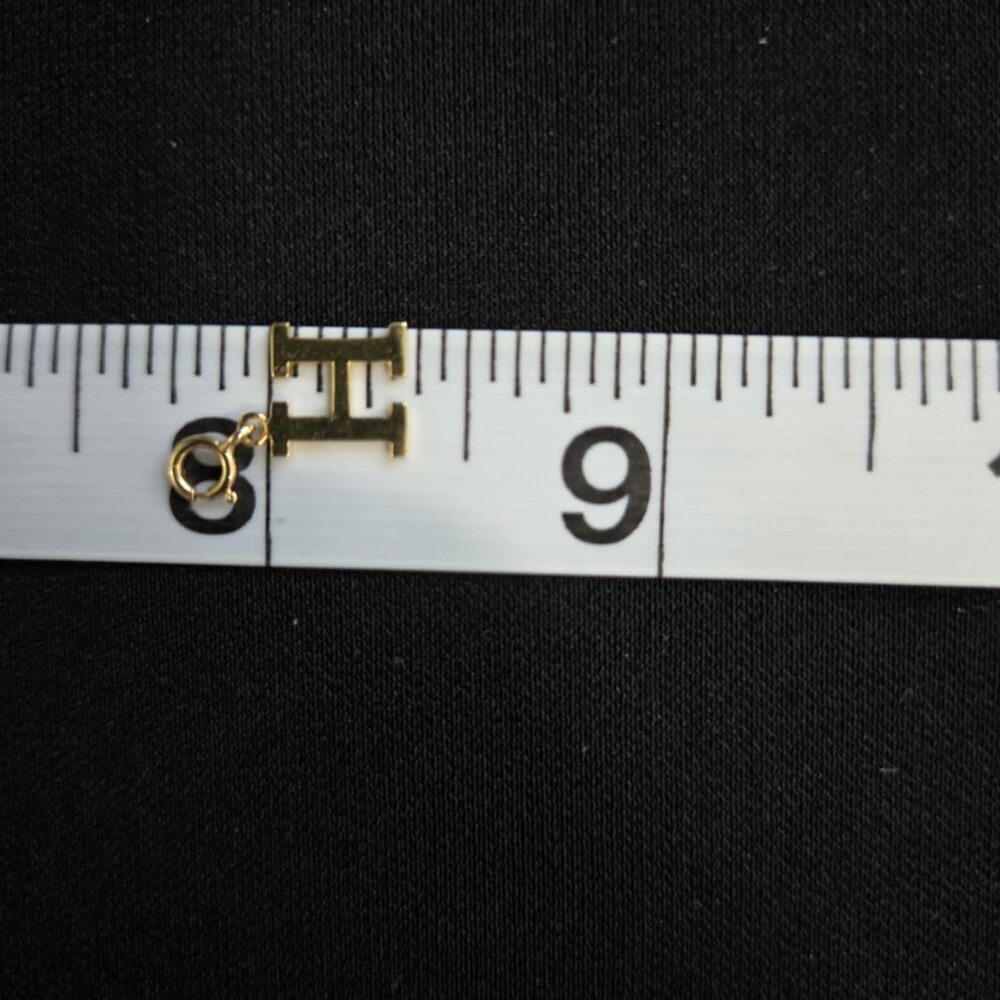 Detachable letter pendant - Letter H - Picture 13 of 14